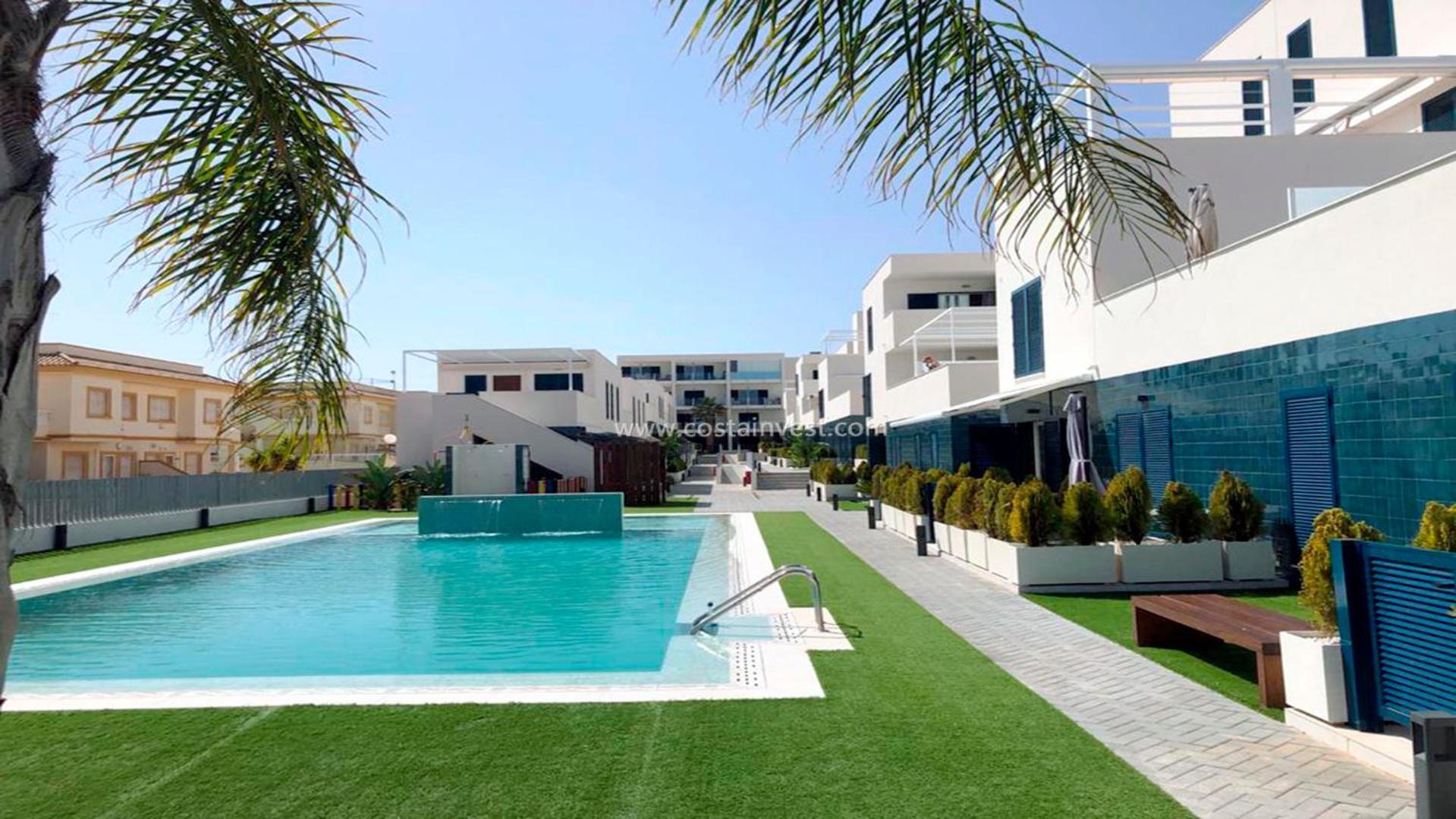 Апартаменты Palmview Poolside Heaven In Turquesa Del Mar Ориуэла Экстерьер фото